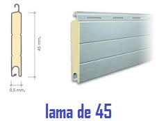 Lama de persiana 45